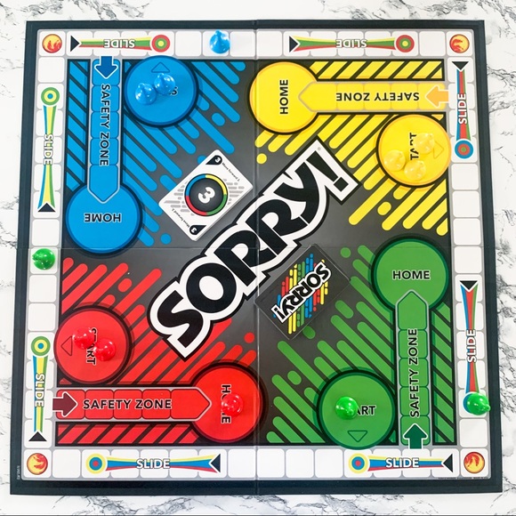 Sorry! Board Game with Fire and Ice Power - Picture 1 of 4